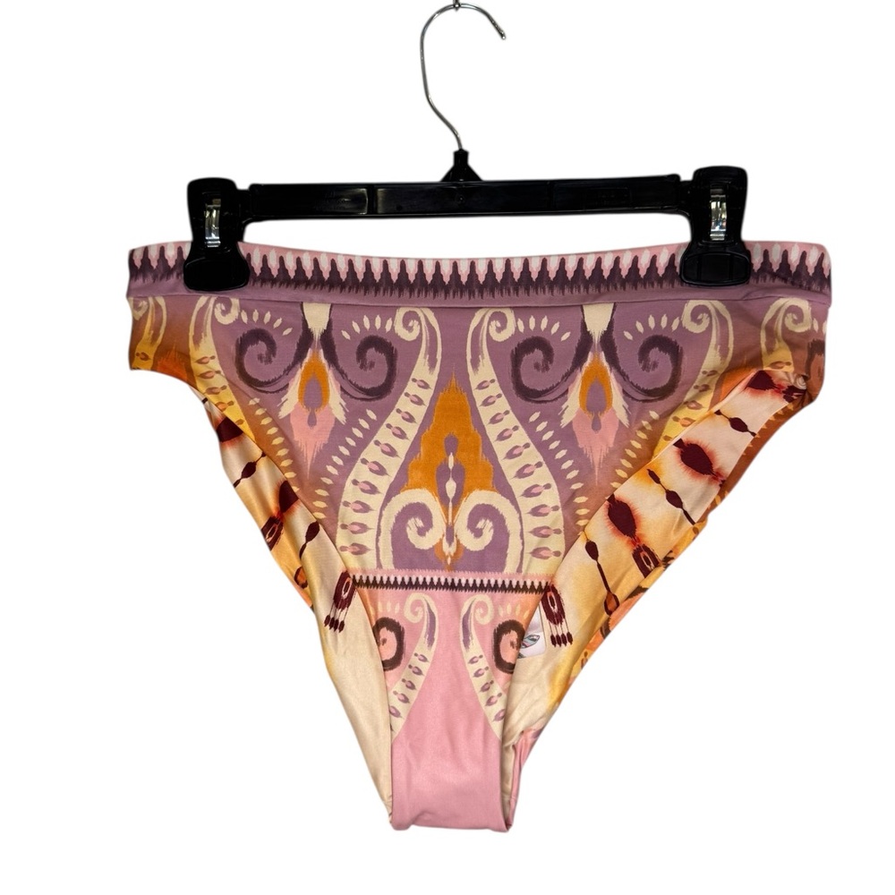Agua Bendita Women’s Reversible Penelope Leva Bikini Bottom Sz XL
